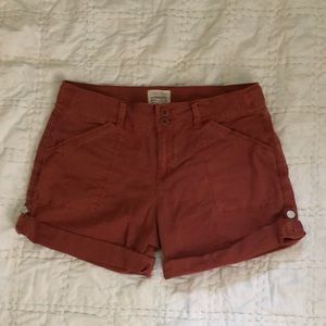 Sanctuary shorts, rust color, size 28